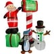 preview thumbnail 4 of 3, Fraser Hill Farm Welcome Christmas Mailbox with Christmas inflatables
