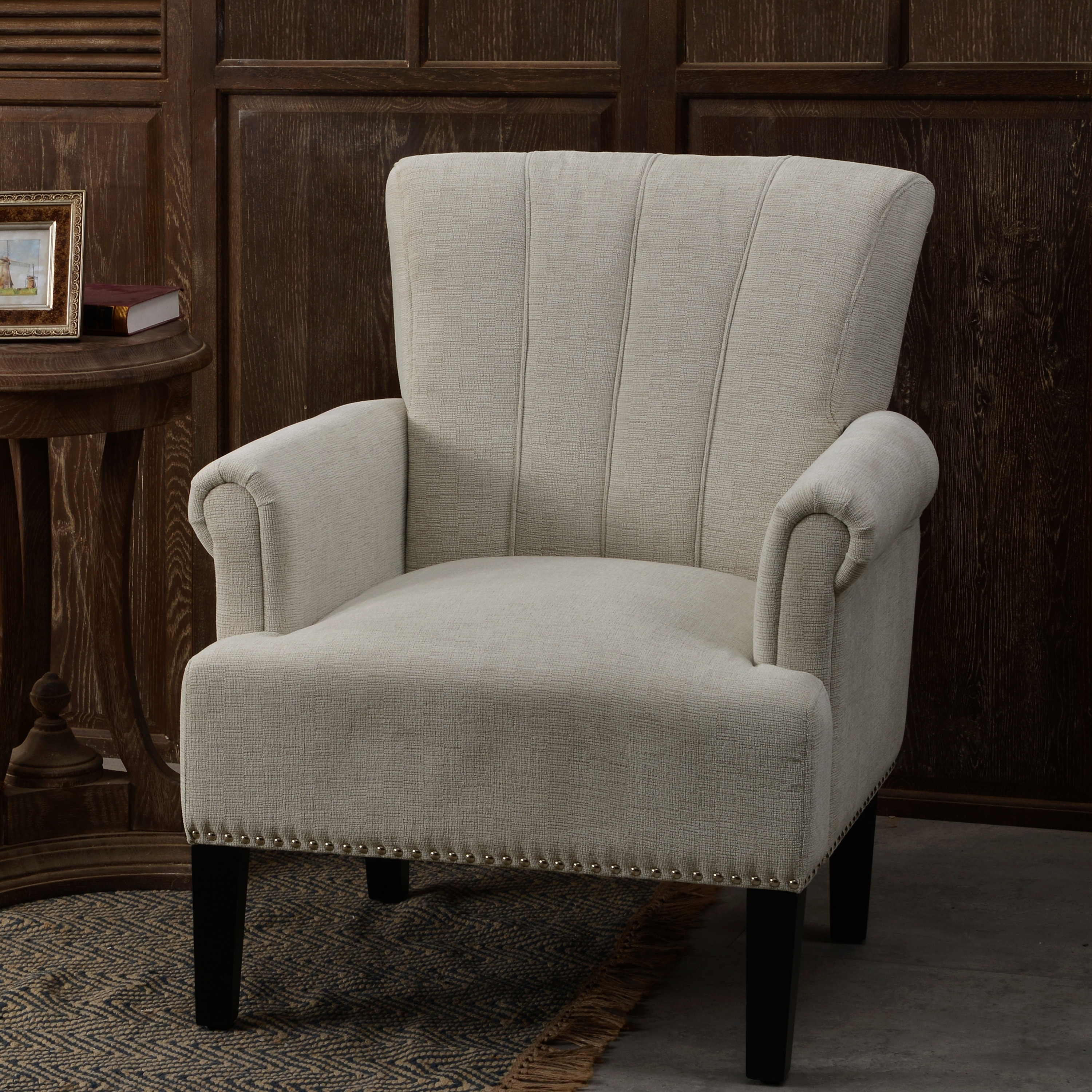 Better homes & gardens rolled arm accent chair sale