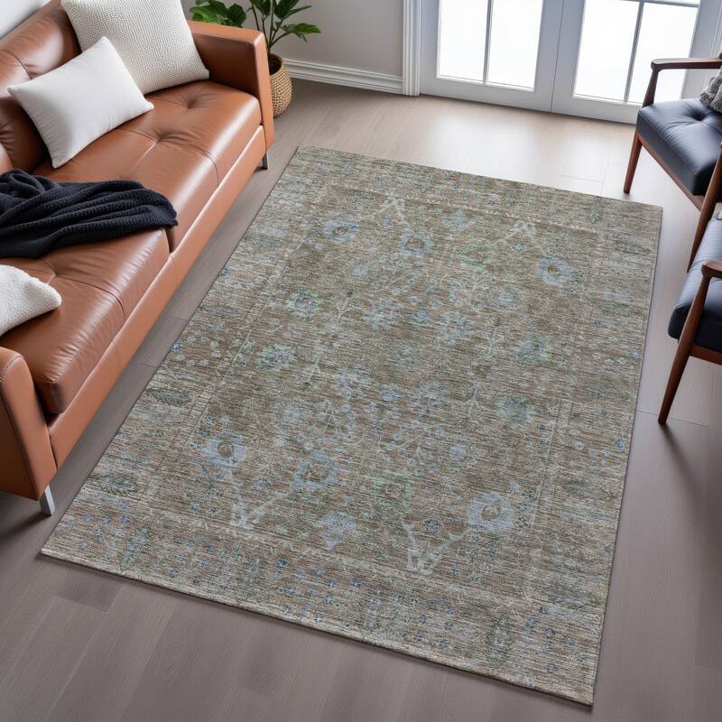 Premium Washable Super Soft Traditional Vintage Mayfield Rug