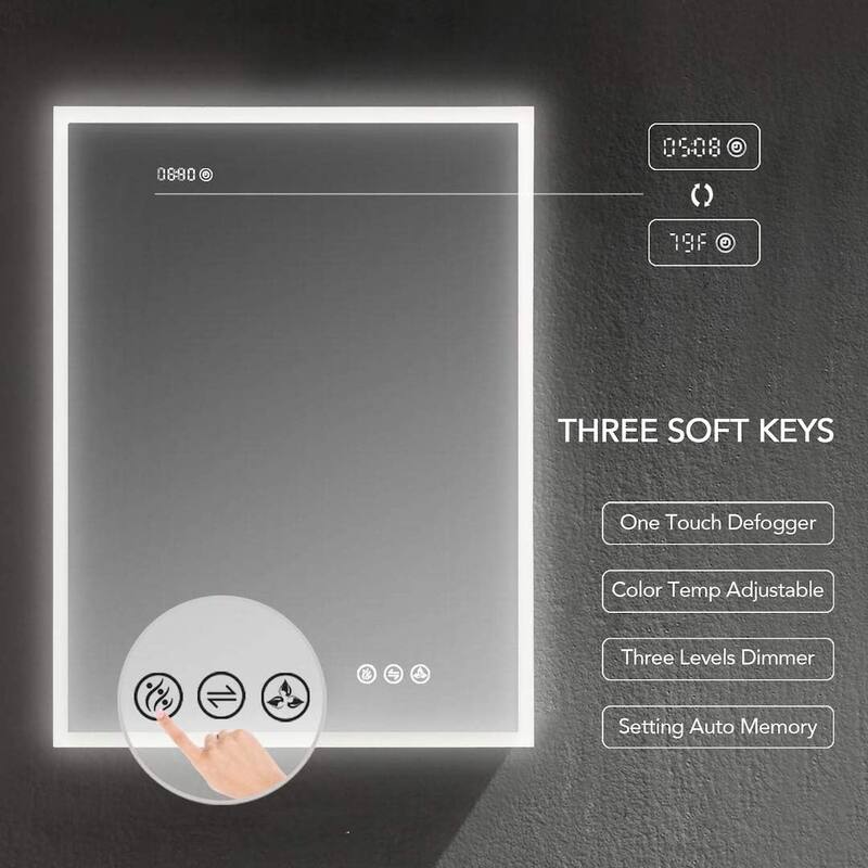 Blossom LED Lighted Mirror Medicine Cabinet
