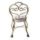 preview thumbnail 6 of 16, Carolina Living Victorian Vanity Stool with Back