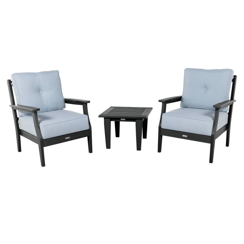 HIGHWOOD Lehigh 3-Piece Deep Seating Chair Set - Bliss Dew