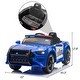 preview thumbnail 17 of 16, 12V Kids Ride On Car ,Police sports car,2.4GHZ Remote Control,LED Lights,Siren,Microphone - 43.3"(L)x22"(W)x17.8"(H)