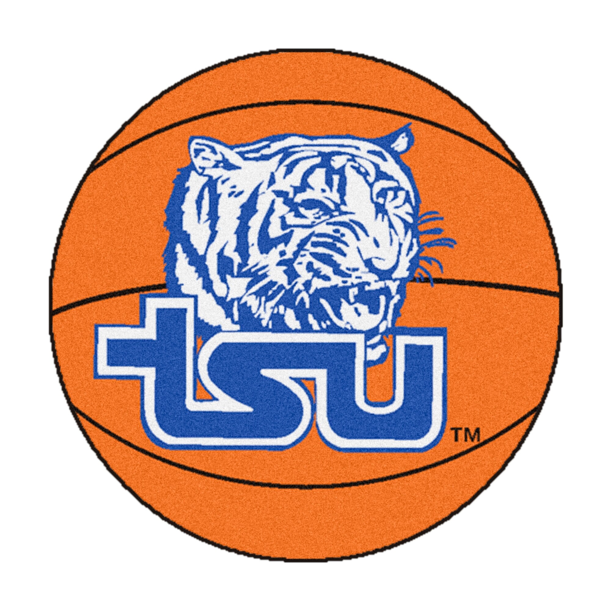 Shop Ncaa Tennessee State University Tigers Basketball Shaped Mat Area Rug Overstock 22629762