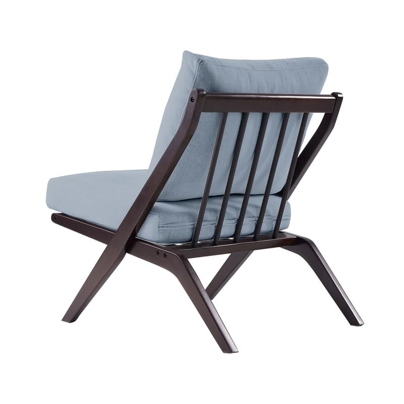 Modern Minimalist Solid Wood Lounge Chair