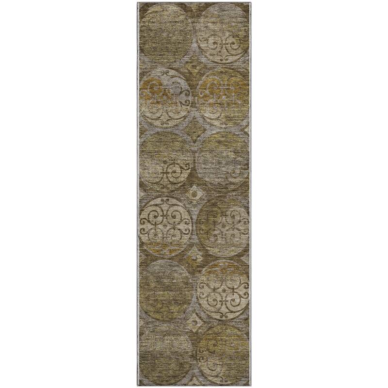 Premium Washable Super Soft Traditional Scroll Mayfield Rug