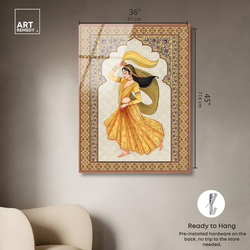 Dancing Princess Acrylic by Art Remedy, Ready to Hang