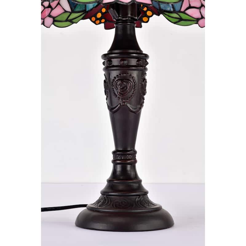 Tiffany-style Angel Table Lamp