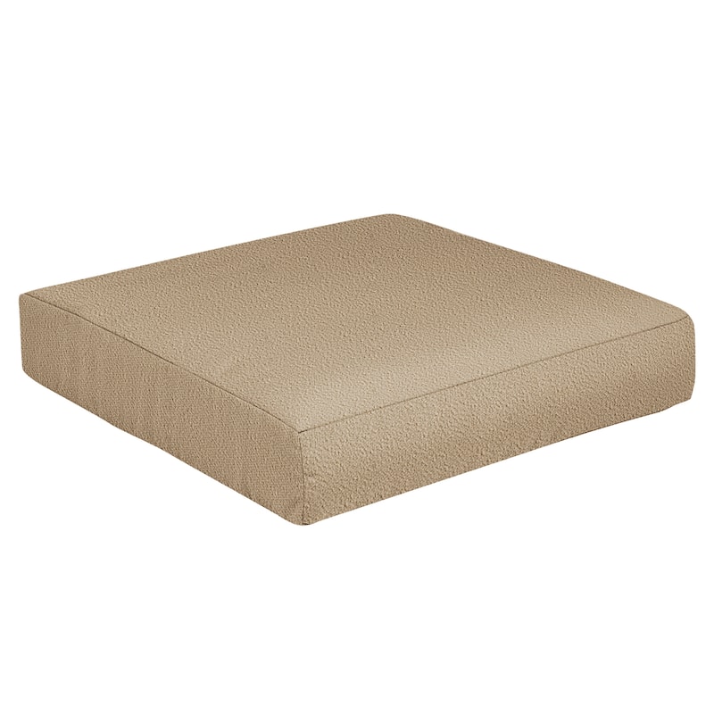 Sorra Home Valdese Boucle Outdoor Deep Seating Cushion