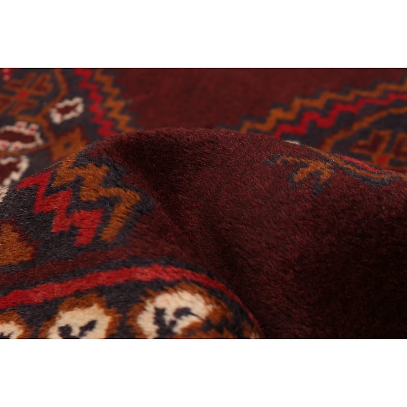 Teimani Red Rug 4'2" x 7'6" - 4'2 x 7'6
