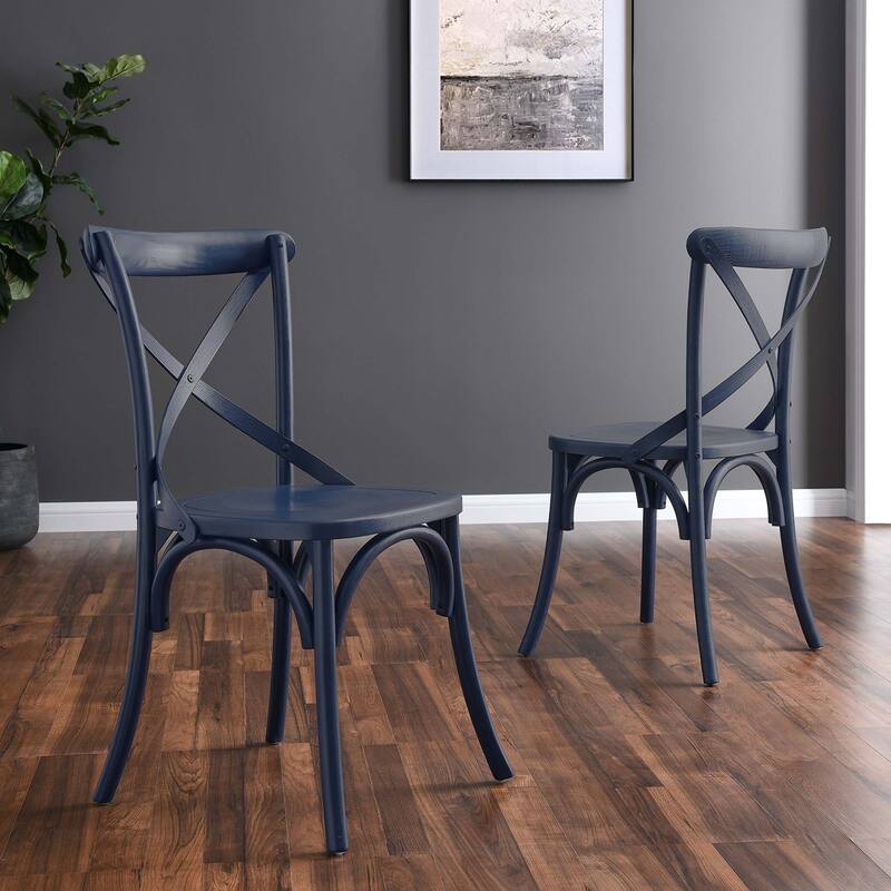Gear Dining Side Chair - Midnight Blue