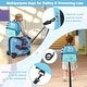 preview thumbnail 7 of 7, Gymax 2PCS Kids Luggage Set w/ Spinner Wheels 18'' Ride-on & Carry-on