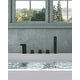 preview thumbnail 13 of 12, Roman Tub Faucet with Handheld Shower 3-Handle Deck Mount Bathtub Faucet Set