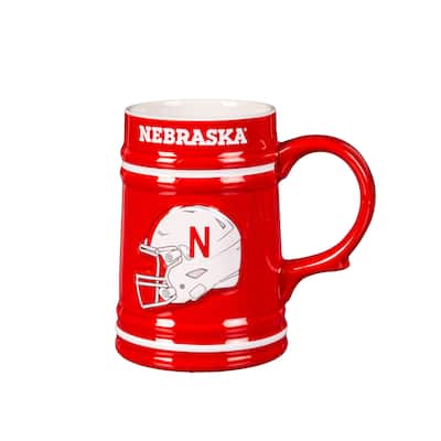 University of Nebraska 24 oz Ceramic Stein Mug