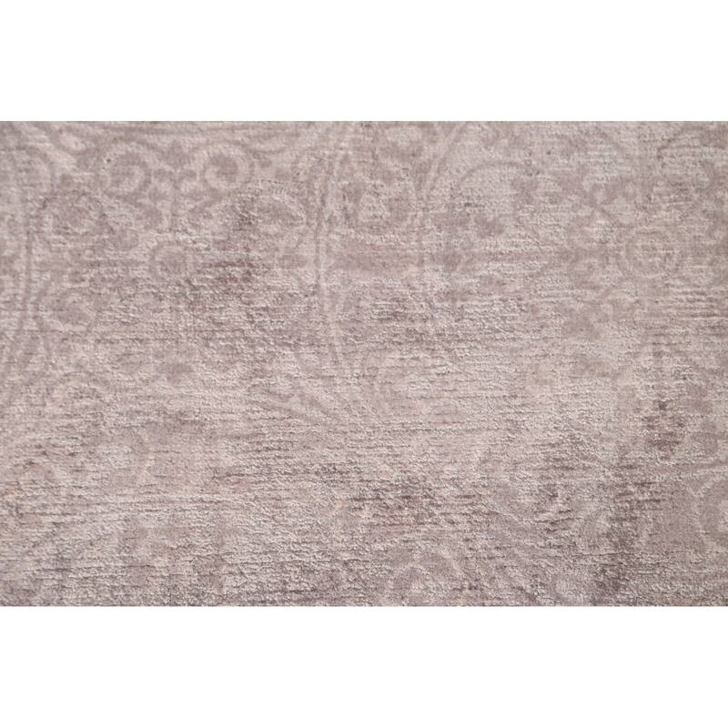 All-Over Geometric Modern Oriental Accent Rug Handmade Wool Carpet - 2'3"x 4'2"