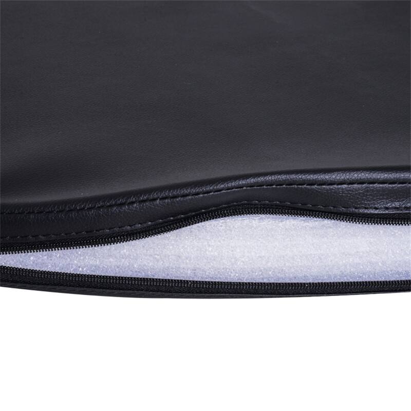 Round Foldable Dance Mat Extra Thick Foam Heavy-Duty PVC Cover Waterproof Portable Exercise Floor Mat Universal Pole
