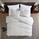 preview thumbnail 21 of 30, Kenneth Cole Solid Waffle Reversible Comforter Set