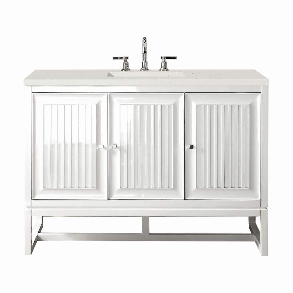 James Martin Vanities E645-V48-3LDL Athens 48" Single Basin Poplar
