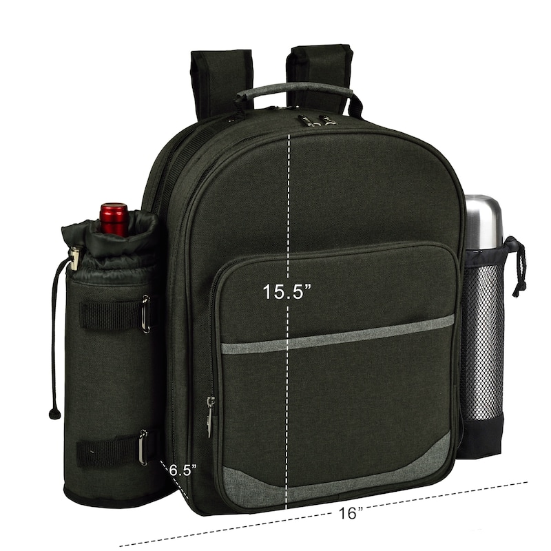 Picnic at Ascot - 2 Person Picnic Backpack Bag with Coffee Service