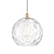 Option Satin Gold / Clear Water Glass