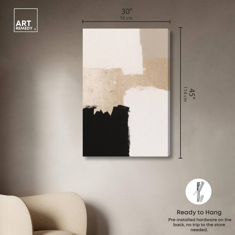 Earth and Ink I Canvas by Art Remedy, Gallery Wrapped