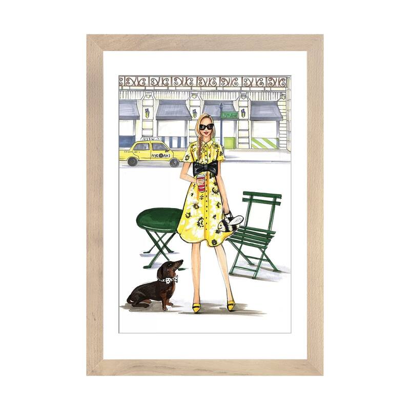 iCanvas "Kate Spade Kinda Day" by Rongrong DeVoe - Natural - 24x16x1