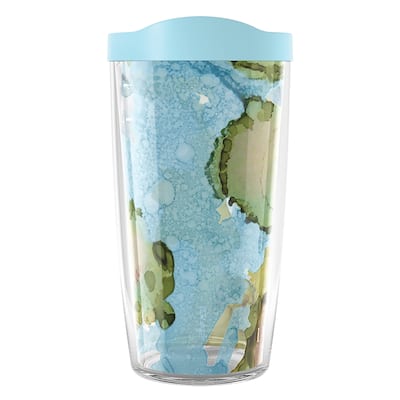 Tervis Inkreel Island Hopping Made in USA Double Walled Insulated Travel Tumbler, Classic