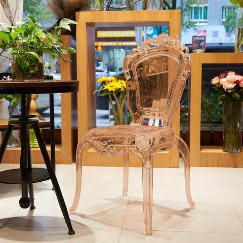 Gittel Clear Acrylic Dining Chair (Set of 2)