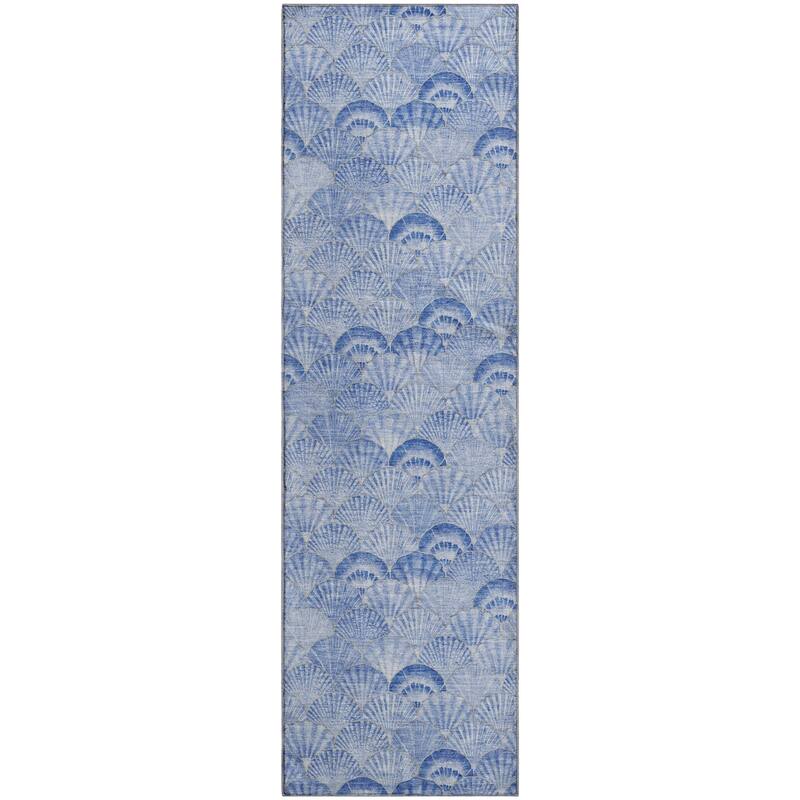 Premium Washable Super Soft Coastal Seashell Mayfield Rug