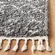preview thumbnail 84 of 117, SAFAVIEH Berber Fringe Shag Leatha Trellis Rug