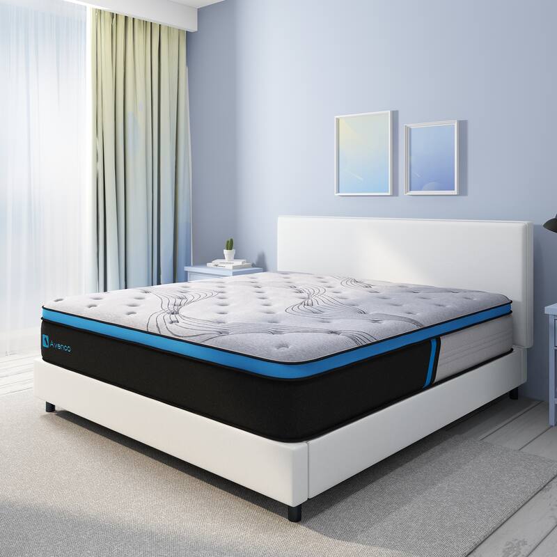 Avenco 10" Medium Pillow Top Hybrid Mattress