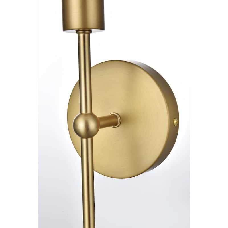 Elegant Lighting LD2356 Keely 12" Tall Bathroom Sconce