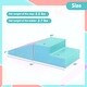 preview thumbnail 4 of 6, 2 PCS Foam Climbing Blocks Climbing Toys for Toddlers Soft Play Set