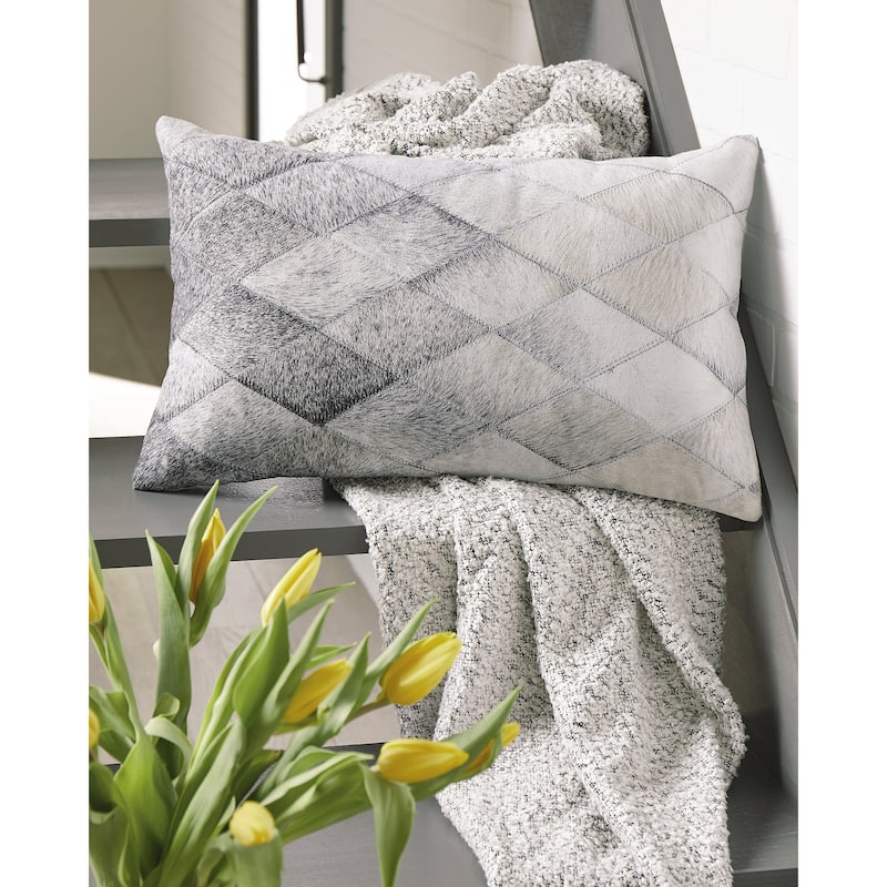 Ashley Furniture Pacrich Gray/Brown Pillow