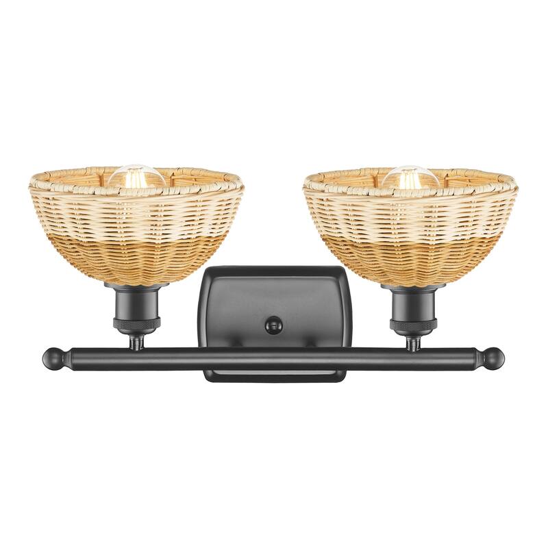 Innovations Lighting Endless Possibilities Ballston - Bristol Natural II - 2 Light 18" Bath Vanity Light