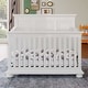 preview thumbnail 2 of 23, Traditional Farmhouse Style 4-in-1 Full Size Convertible Baby Crib - Converts to Toddler Bed