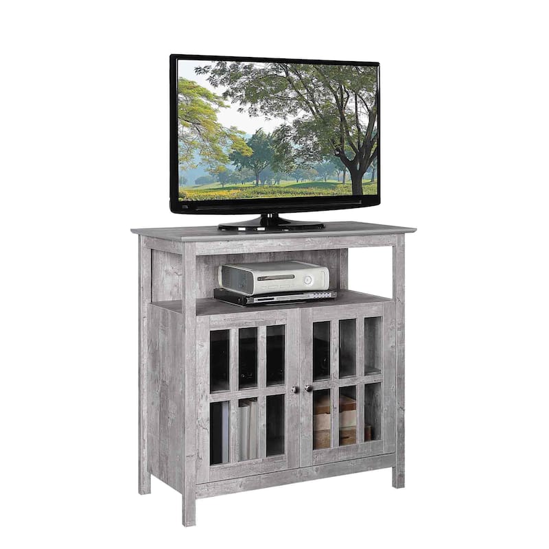 Convenience Concepts Big Sur Highboy 40 inch TV Stand with Storage Cabinets