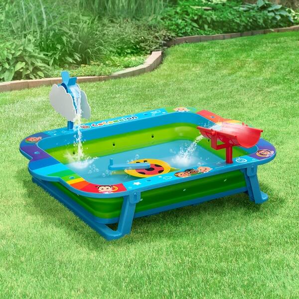 slide 2 of 5, CoComelon Water Activity Table by Delta Children - Collapsible & Portable - Ideal for Travel