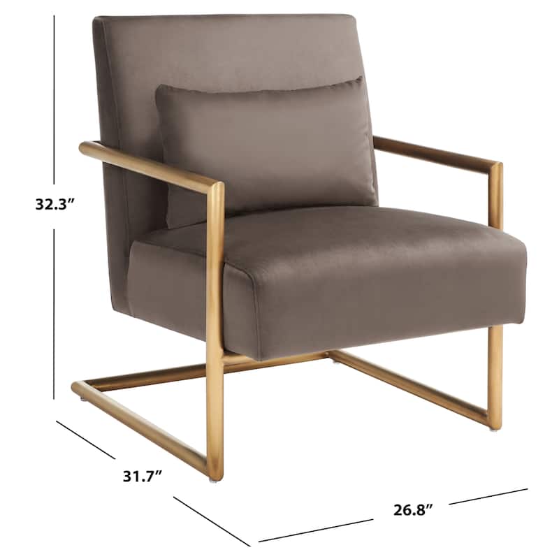 SAFAVIEH Lisjana Arm Chair - 27" W x 32" D x 32" H - 27Wx32Dx32H