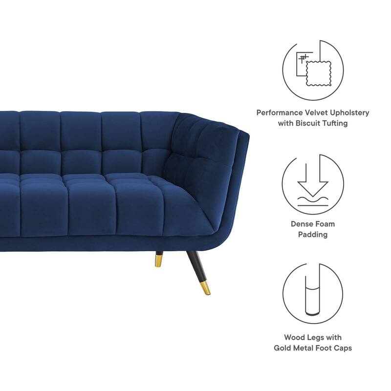 Performance Velvet Sofa