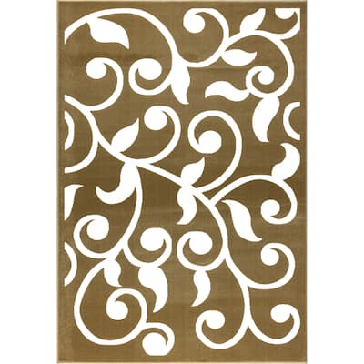 SUSSEXHOME Area Rugs Modern Design for Living Room