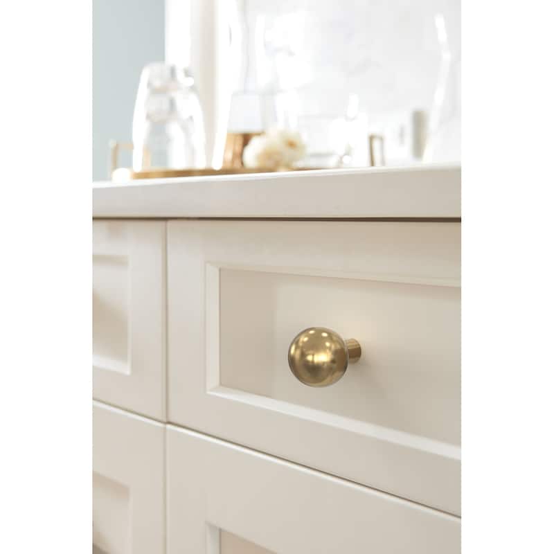 Amerock BP37660 Coble 1-1/8" Smooth Round Cabinet Knob