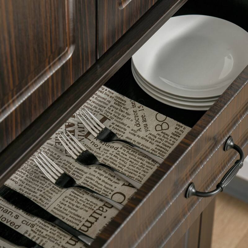 Freestanding Kitchen Pantry Tall Storage Cabinet