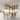 1-Light Modern Industrial Oversized Hammered Gold Leaf Dome Pendant Light for Kitchen Island