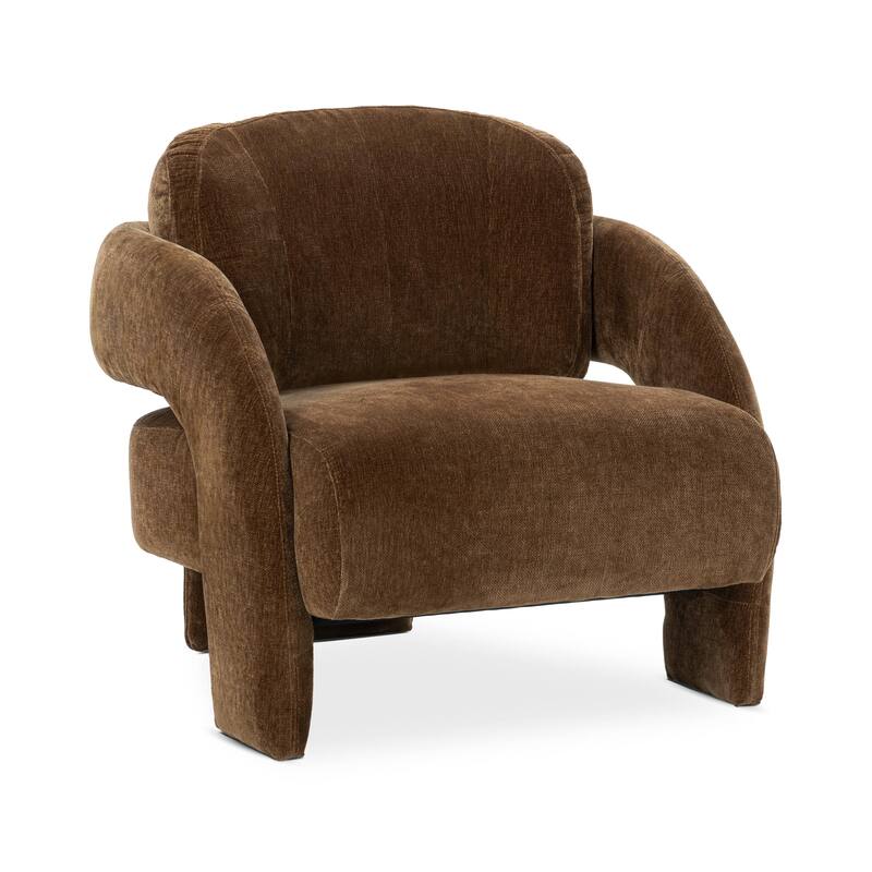 Classic Home Salino Upholstered Fabric Lounge Accent Chair
