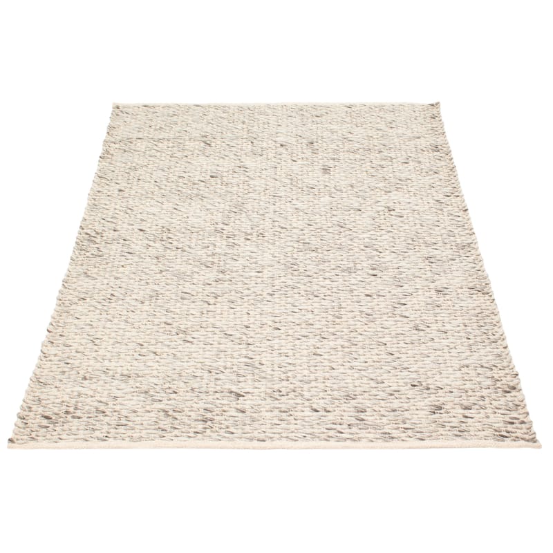 ECARPETGALLERY Braid weave Sienna Khaki Wool Rug - 5'4 x 7'7