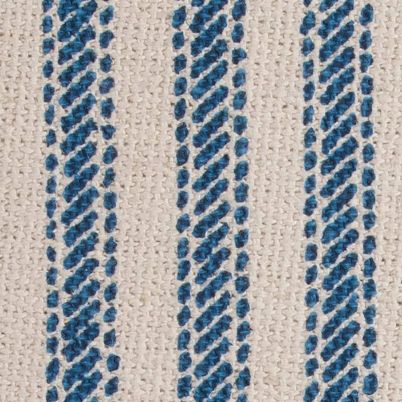Rizzy Home Ticking Stripe Cotton Canvas Throw Pillow Cover