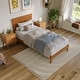 preview thumbnail 20 of 66, Nantucket Twin XL Foundation Bed in Light Toffee