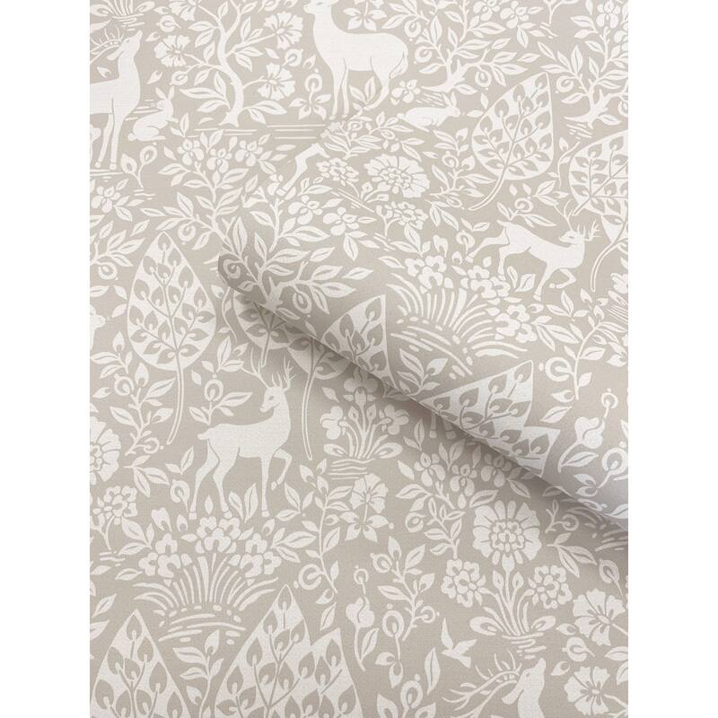 Deer Woods Non-pasted Wallpaper – 396in. x 21in. – Covers 56 square feet