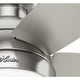 preview thumbnail 22 of 23, Hunter Lilliana Low Profile Ceiling Fan w/LED Light Kit, Pull Chain, Exclusive SureSpeed - Modern, Transitional